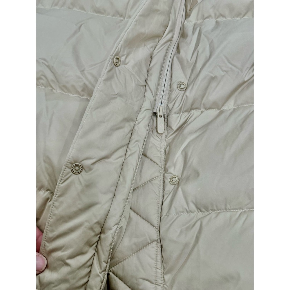 Lululemon Wunder Puff Long Jacket size 10 - Picture 4 of 9